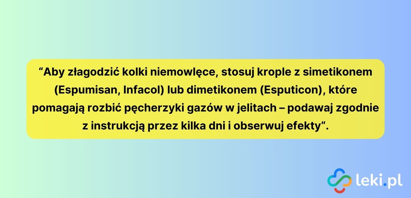 Co wybrać na kolkę dla niemowlaka (fot. Canva)?