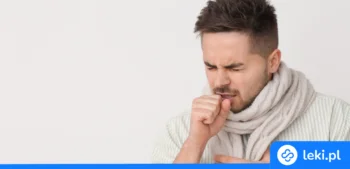 Ilustracja poradnika Erdosteina — numer 1 na kaszel mokry?