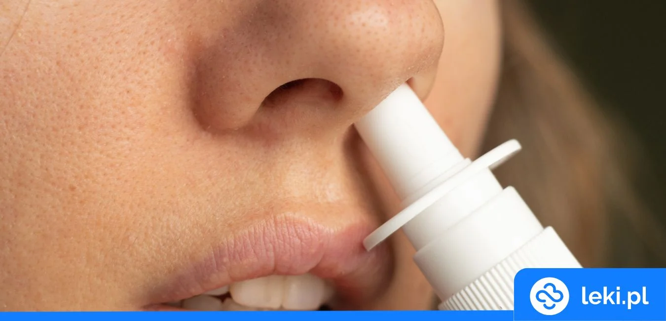 Aerozol do nosa lekiem na zespół suchego oka