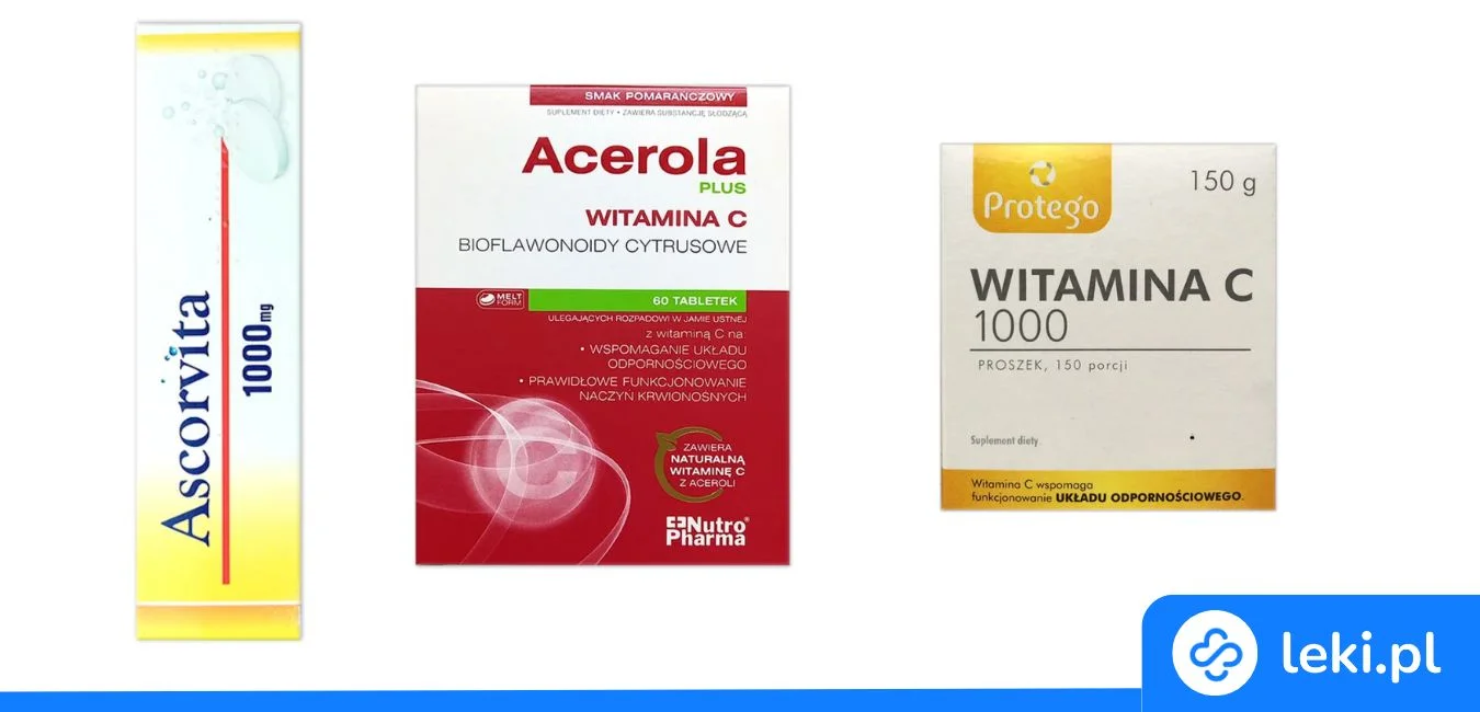 Najlepsza witamina C – co wybrać: lek czy suplement diety?