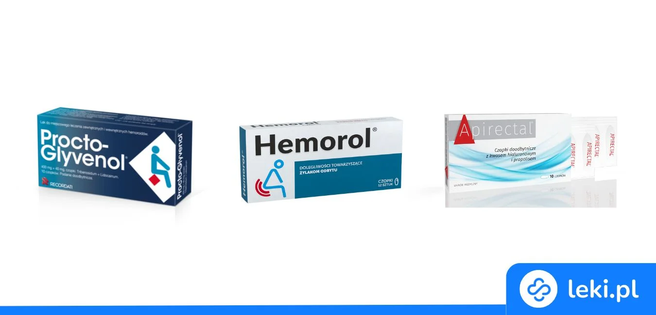 Poznaj ranking najsilniejszych czopków na hemoroidy bez recepty