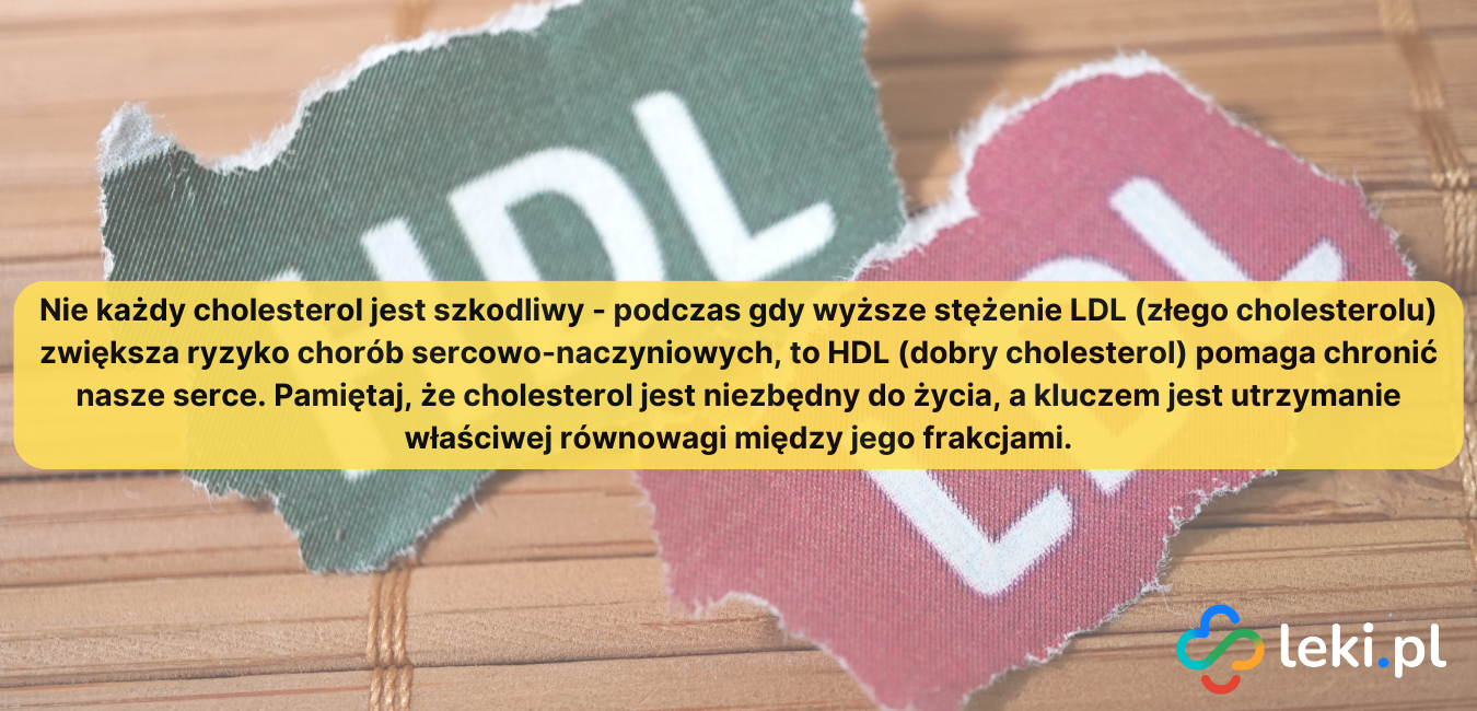 cholesterol LDL podwyższony. jaki cholesterol jest dobry?