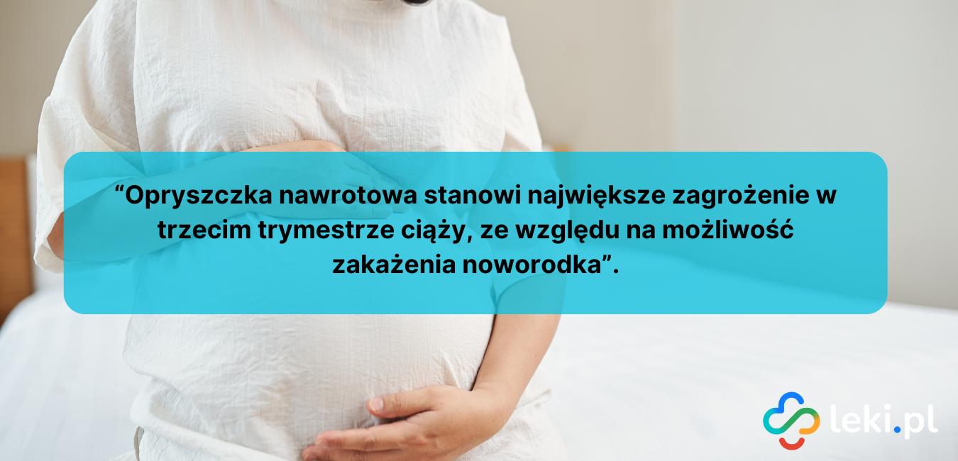 Opryszczka w ciąży.