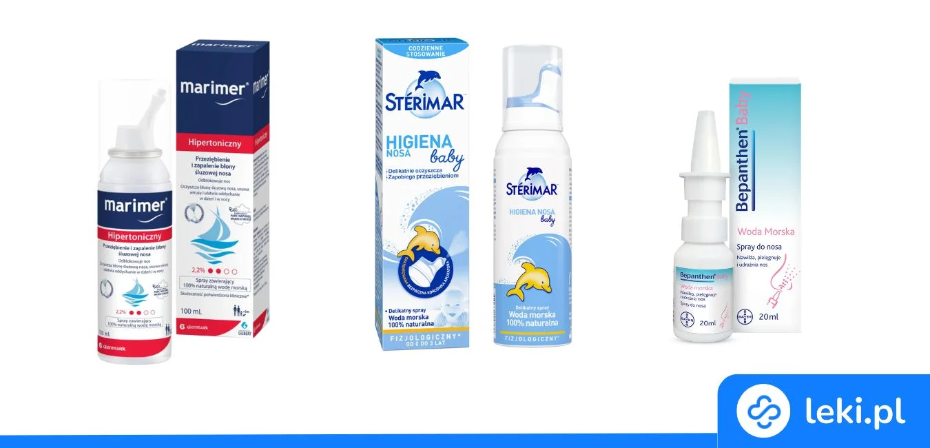 Woda morska do nosa dla dzieci — jaką wybrać?
