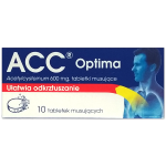 ACC Optima, tabletki musujące, 600 mg
