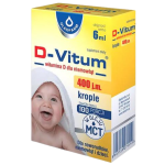 Oleofarm D-Vitum witamina D dla niemowląt, krople, 10 µg
