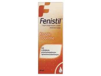 Zdjęcie produktu Fenistil, krople doustne, 1 mg/ml