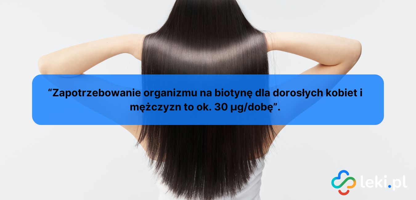 Jaka dawka biotyny przy wypadaniu włosów?