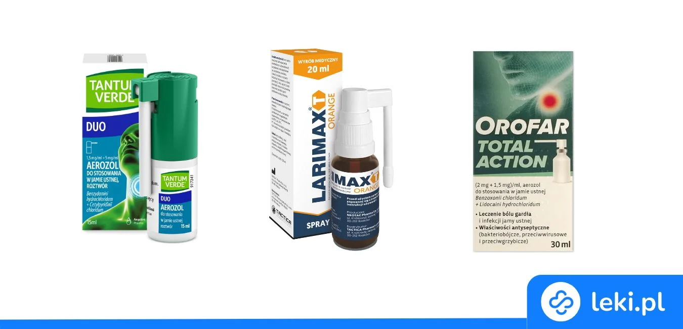 Jaki jest dobry spray gardło dla dorosłych: Argentin-T, Tantum Verde czy Uniben?