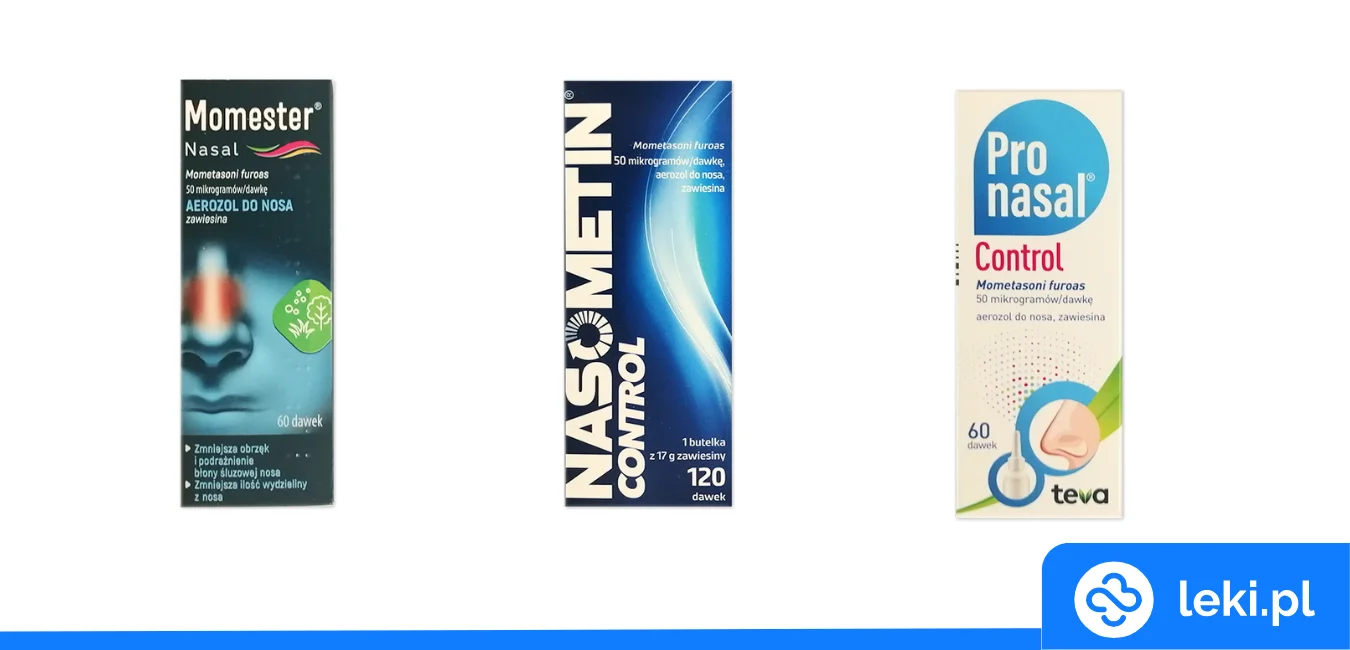Jakie sterydy do nosa wybrać? Nasometin, Pronasal czy Momester Nasal?