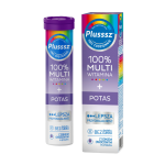 Plusssz 100% multiwitamina + potas, tabletki musujące