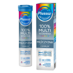 Plusssz 100% Multiwitamina Mężczyzna Complex, tabletki musujące