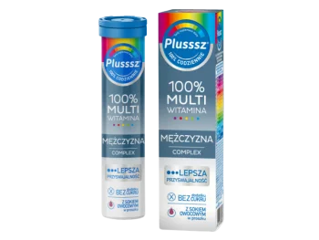 Zdjęcie produktu Plusssz 100% Multiwitamina Mężczyzna Complex, tabletki musujące