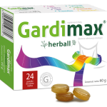 Gardimax Herball, smak malinowy, pastylki do ssania