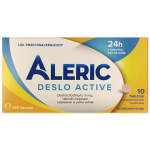 Aleric Deslo Active, tabletki ulegające rozpadowi w jamie ustnej, 5 mg
