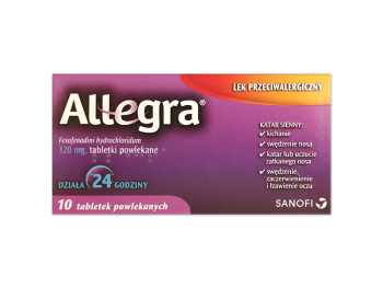 Allegra tabletki powlekane