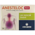 Anesteloc Max, tabletki dojelitowe, 20 mg