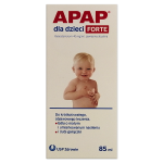 APAP dla dzieci Forte, smak pomarańczowy, zawiesina doustna, 40 mg/ml