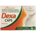 DexaCaps, kapsułki, 20 mg + 167 mg + 50 mg