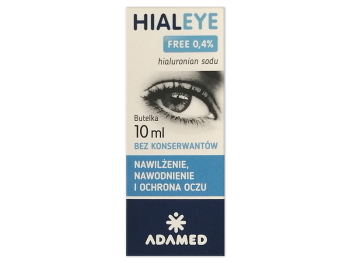 Hialeye Free, krople do oczu, 0,4%