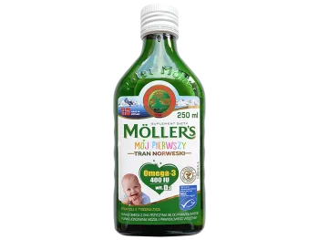 Zdjęcie produktu Moller’s Mój Pierwszy Tran norweski, płyn