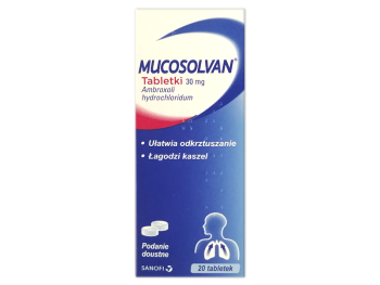 Mucosolvan, tabletki, 30 mg