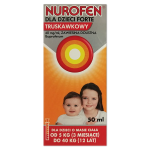 Nurofen Forte dla dzieci, smak truskawkowy, zawiesina, 40 mg/ml