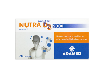 Nutra D3, kapsułki miękkie, 50 µg