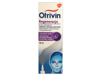 Zdjęcie produktu Otrivin regeneracja, aerozol do nosa, 0,1 mg + 5 mg
