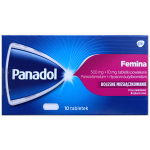 Panadol Femina, tabletki, 500 mg + 10 mg