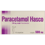 Paracetamol Hasco, czopki, 500 mg