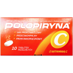Polopiryna C, tabletki musujące, 500 mg + 200 mg
