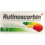 Rutinoscorbin, tabletki, 25 mg + 100 mg