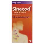 Sinecod, syrop, 1,5 mg/ml