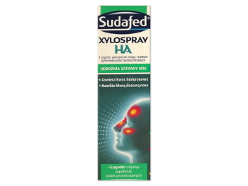 SUDAFED XYLOSPRAY HA, aerozol do nosa, 1 mg/ml