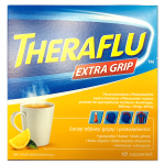 Theraflu Extra Grip, saszetki, 650 mg + 10 mg + 20 mg