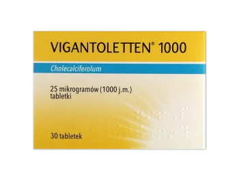 Zdjęcie produktu Vigantoletten, tabletki, 1000 j.m.