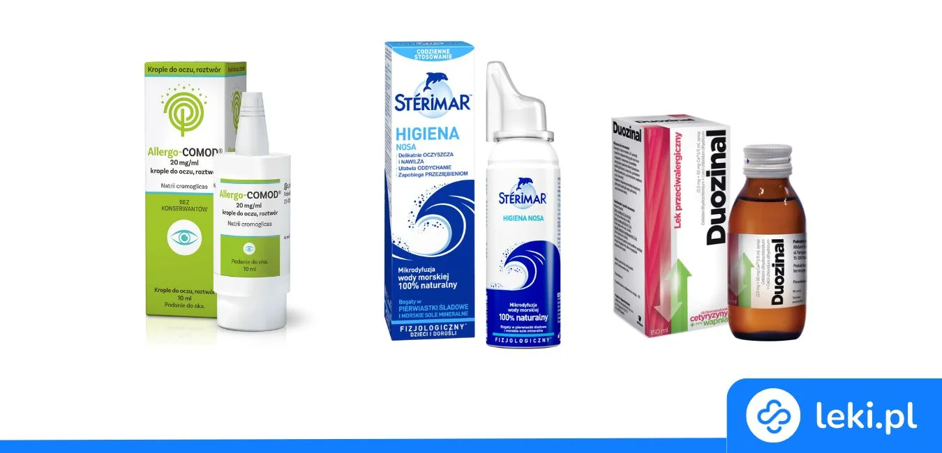 Lek na alergię dla dziecka – Duozinal czy Aleric Deslo Active?