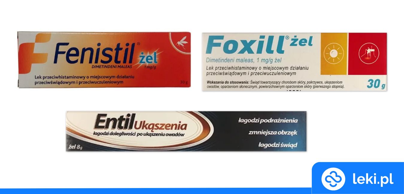 Jaka jest najlepsza maść na ukąszenia komarów – Entil, Fenistil czy Foxill?