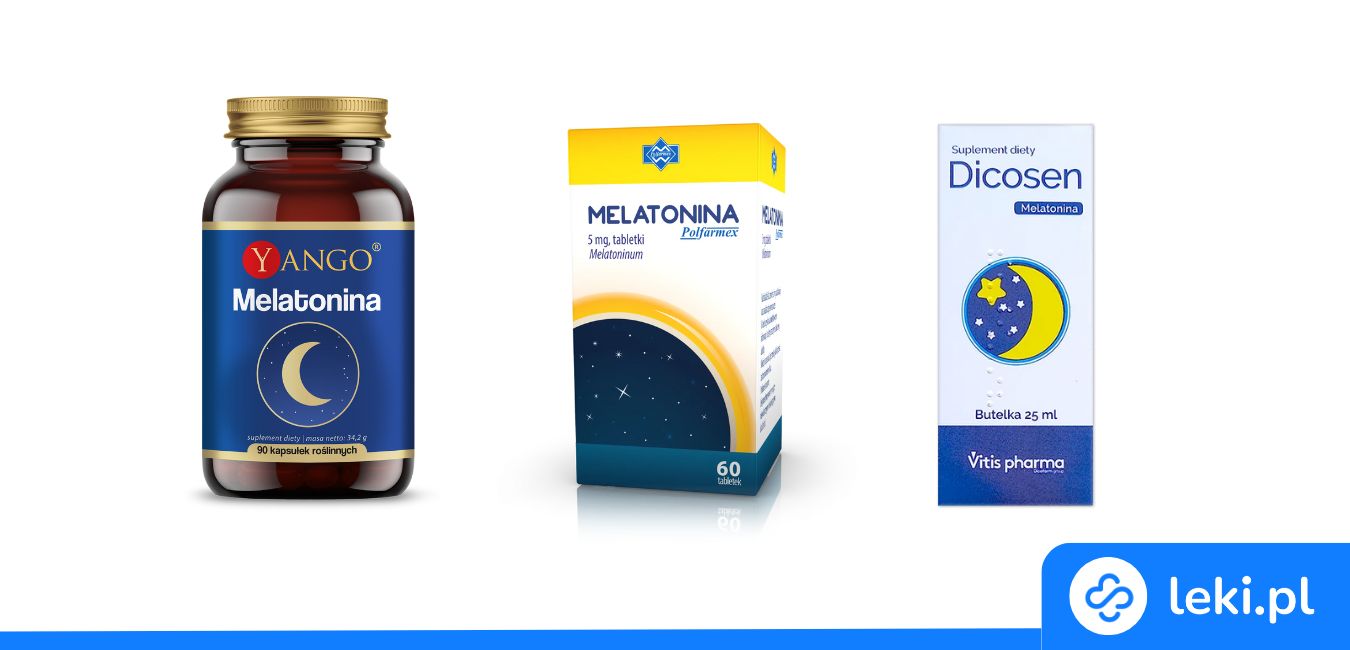 Melatonina na sen bez recepty — który preparat jest najlepszy?