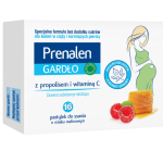 Prenalen Gardło, pastylki