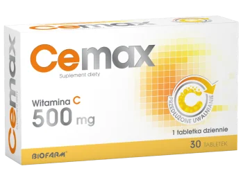 Zdjęcie produktu CeMax, tabletki o przedłużonym uwalnianiu, 500 mg