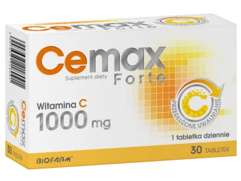 Zdjęcie produktu CeMax Forte, tabletki o przedłużonym uwalnianiu, 1000 mg