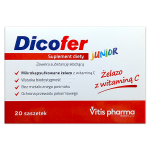 Dicofer Junior, saszetki, 30 mg + 80 mg