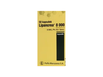 Zdjęcie produktu Lipancrea, kapsułki dojelitowe, 8000 j.m.