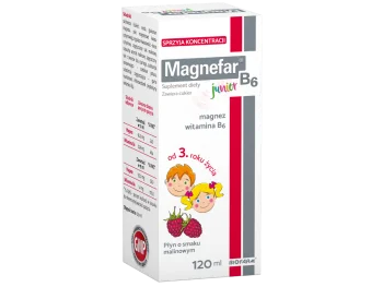 Zdjęcie produktu Magnefar B6 Junior, syrop