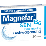 Magnefar B6 Sen z melatoniną, tabletki