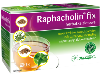 Herbapol Raphacholin fix herbatka ziołowa, saszetki