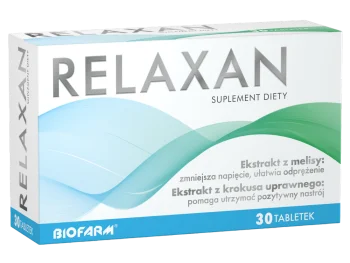 Zdjęcie produktu Relaxan, tabletki