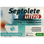 Septolete Ultra, pastylki, 3 mg + 1 mg